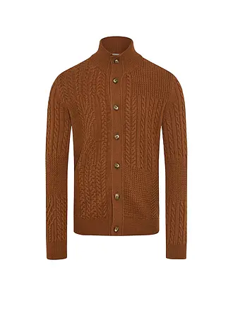 BRAX | Strickjacke JEFF | braun